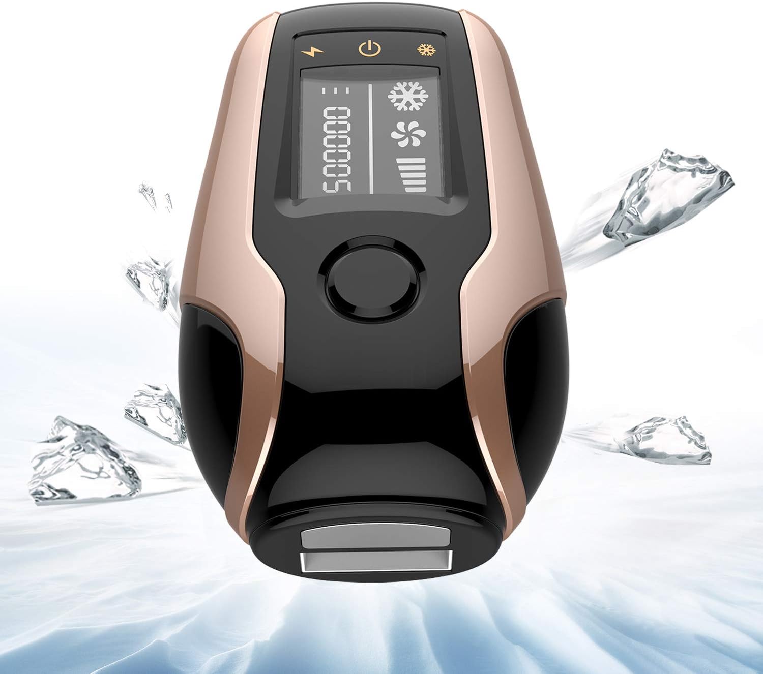 CNV Permanent Hair Removal For Women & Men Integrated WPL & ICE Cool & Facial Beauty 500,000 Flashes WholeBody Home Use (Hair Removal For Women)