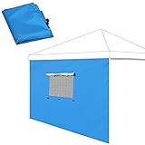 REDCAMP Instant Canopy Sidewall with Mesh