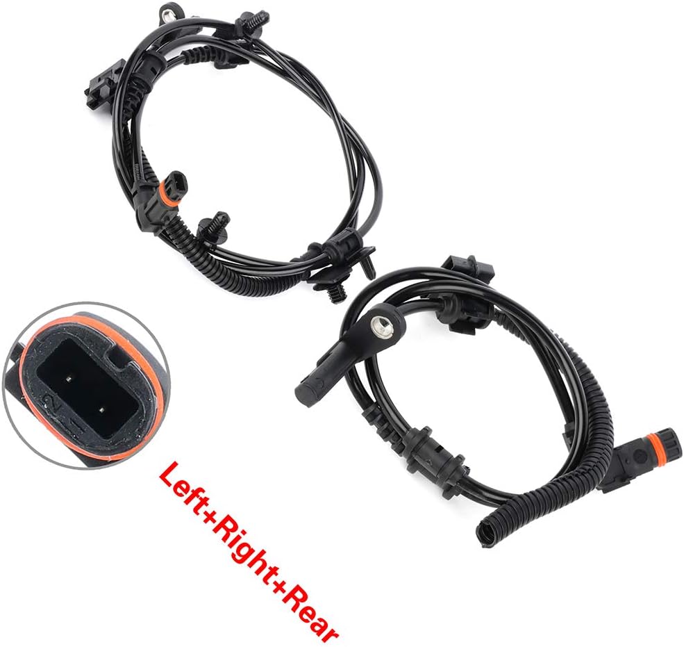 ALS2059 ALS2064 ABS Wheel Speed Sensor Left+Right+Rear Replacement For