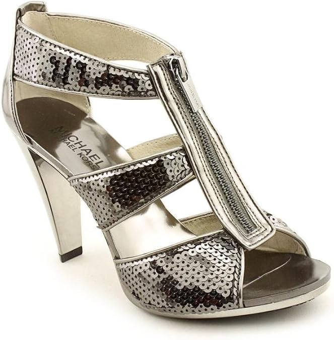 Amazon.com | Michael Kors Berkley T Strap Womens Open Toe Dress Sandals Shoes | Sandals