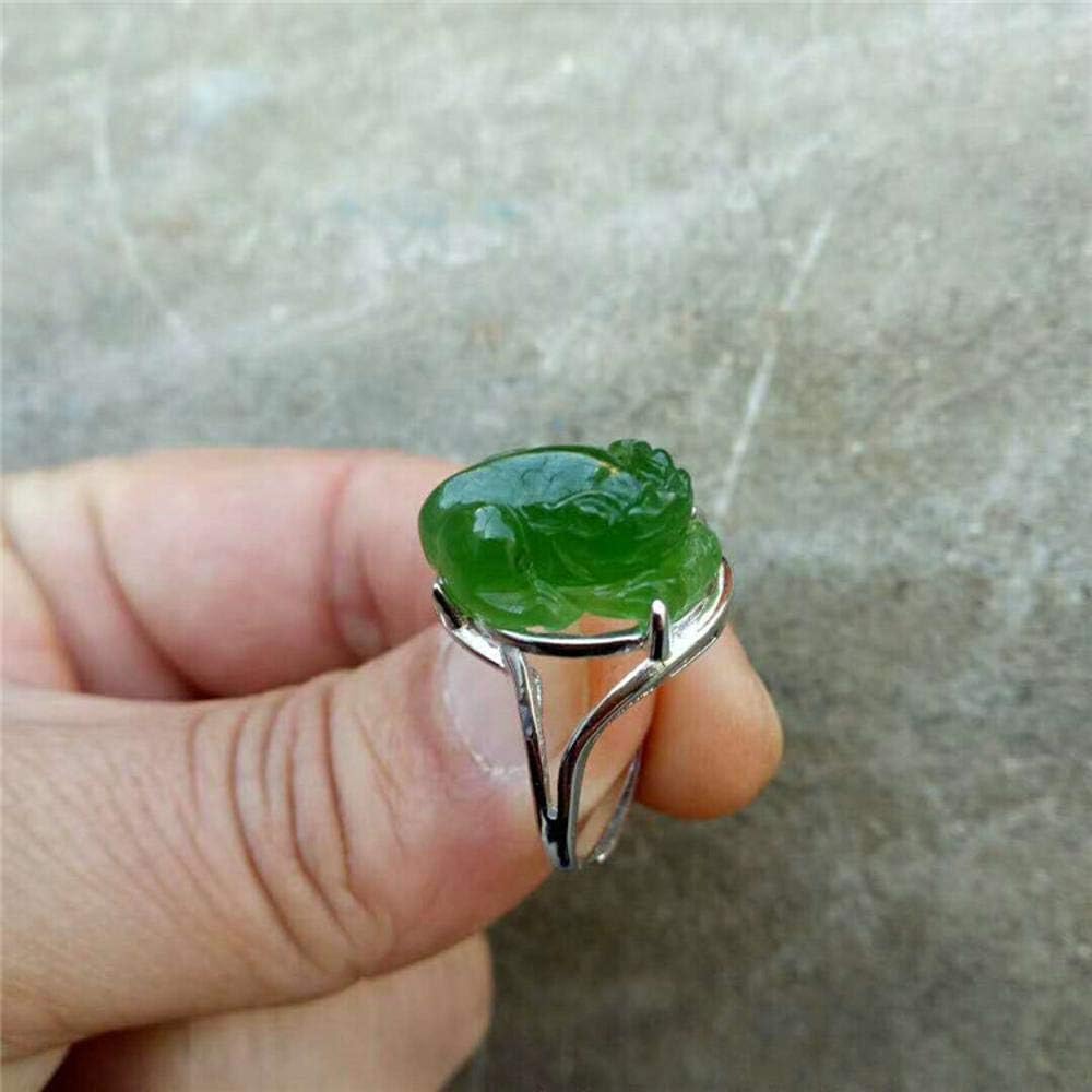 Zhiming Lovers ' ring fashion and nephrite ring Jasper Pixiu Ring
