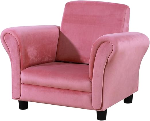 kids pink armchair