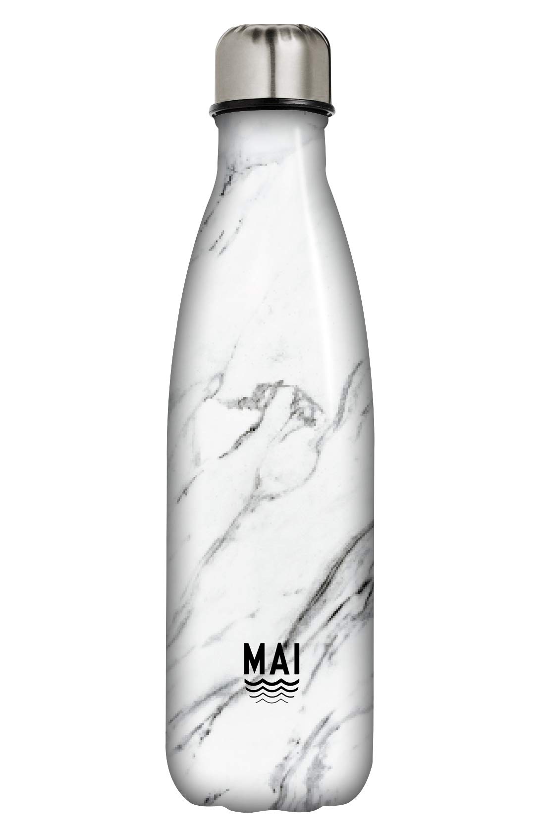 Robert Frederick Hydration Bottle, Marble White, Medium