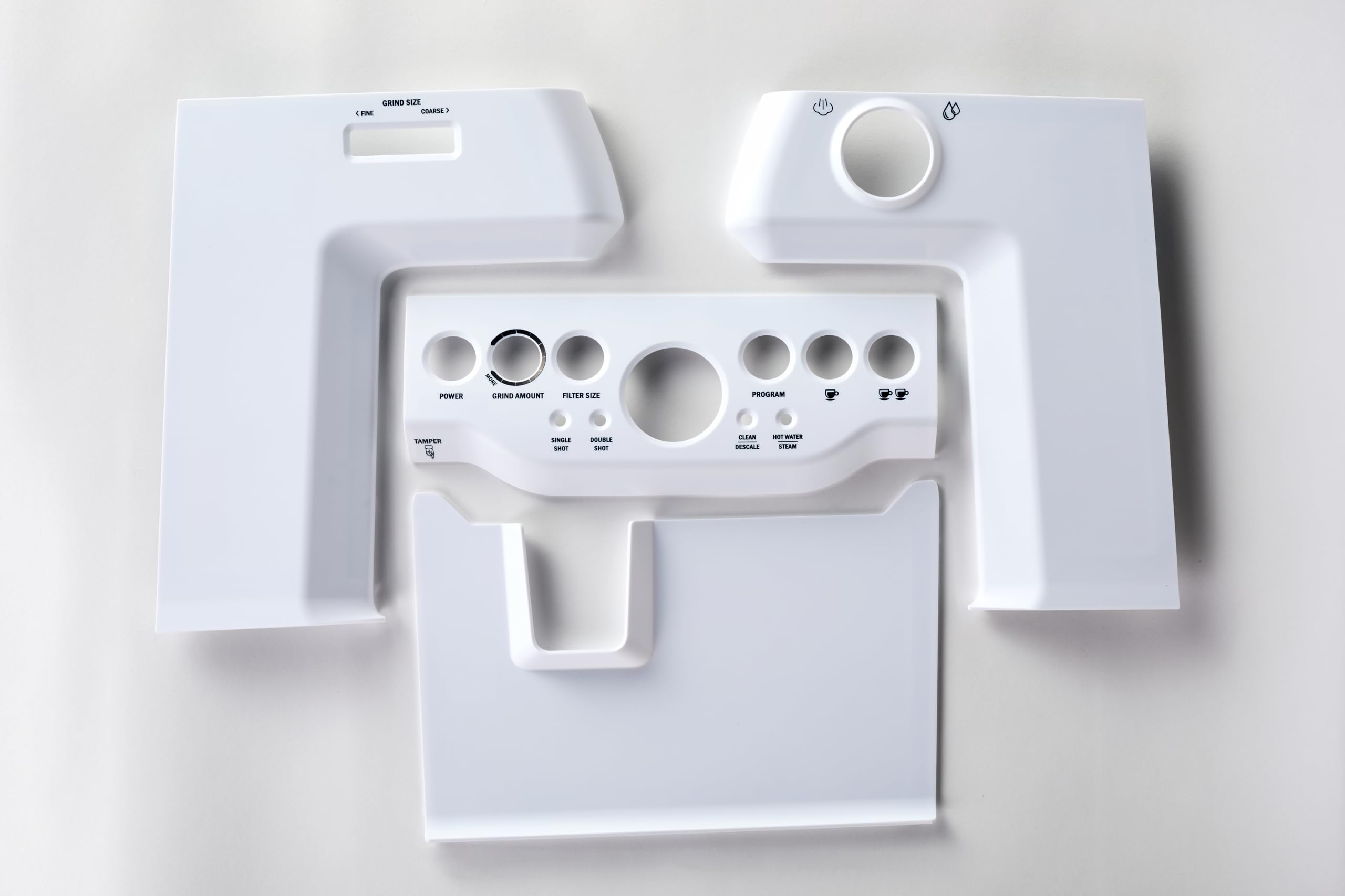 Photo 1 of Panelistick Panel Pops - Custom Color Panels for the Barista Express BES870/BES870XL (White)