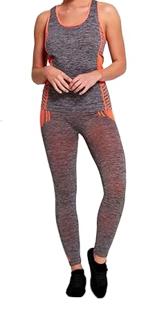 orange tracksuit womens