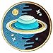 Saturn Stars Universe Embroidered Iron on Patch