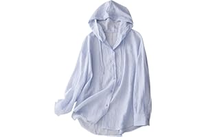 Hooded Sun Shirts for Women UV Protection Button Down Long Sleeve Hoodie Summer Quick Dry Blouses Lightweight Jackets