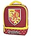Harry Potter Lunch Box - Gryffindor, Slytherin, Ravenclaw, Hufflepuff Insulated Dual Compartment Tote Bag (Gryffindor)