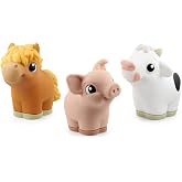 Tonies My First Farm Set - Cow, Pig and Horse Soft and Squeezable Audio Toy Figurines