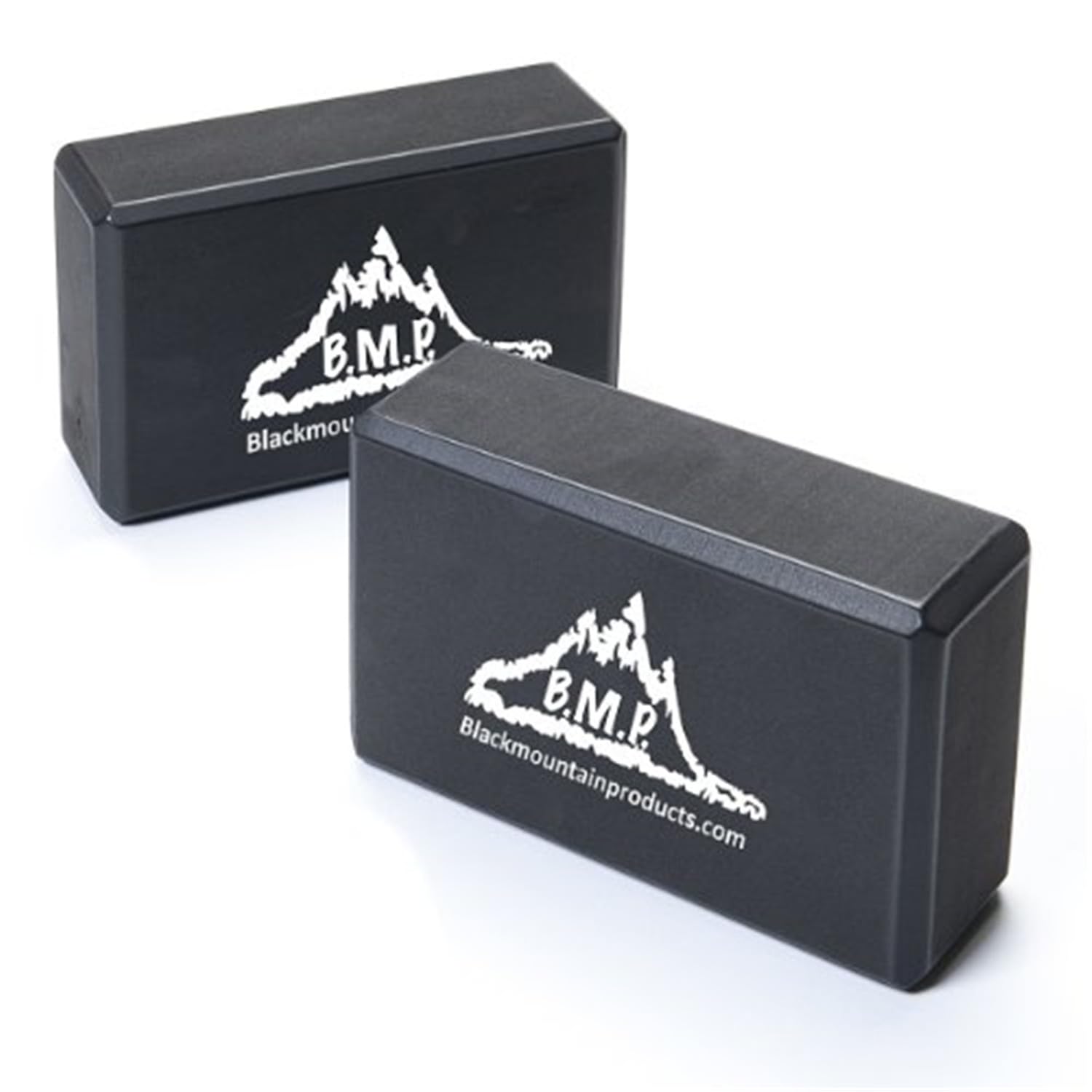 Black Mountain Products Unisex Yoga Blocks (3 x 6 x 9", Black)