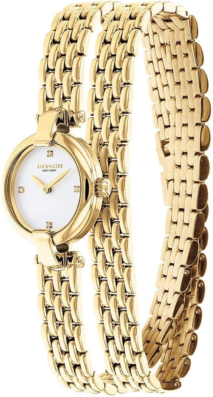 coach double wrap watch