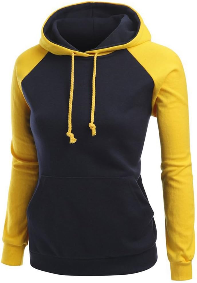LAFASO Girls Vintage Hoodies Sport Raglan Sleeve Hooded Sweatshirt