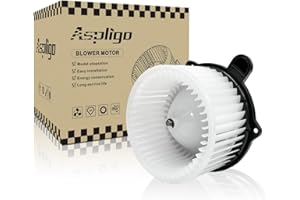 Aspligo 700258 Front AC Heater Blower Motor Fan Fit for Hyundai Santa Fe 2010-2017, Santa Fe Sport 2013 2014 2015 2016 2017, Compatible with Kia Sorento 2011 2012 2013 2014 2015 SK700258 97113-1U000