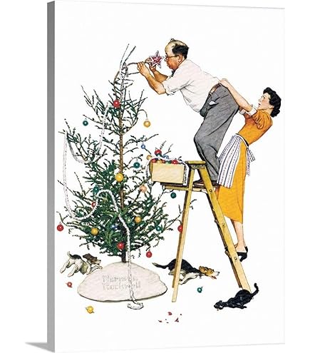 Norman Rockwell ジョリーポストマン メリークリスマス Amazon.com