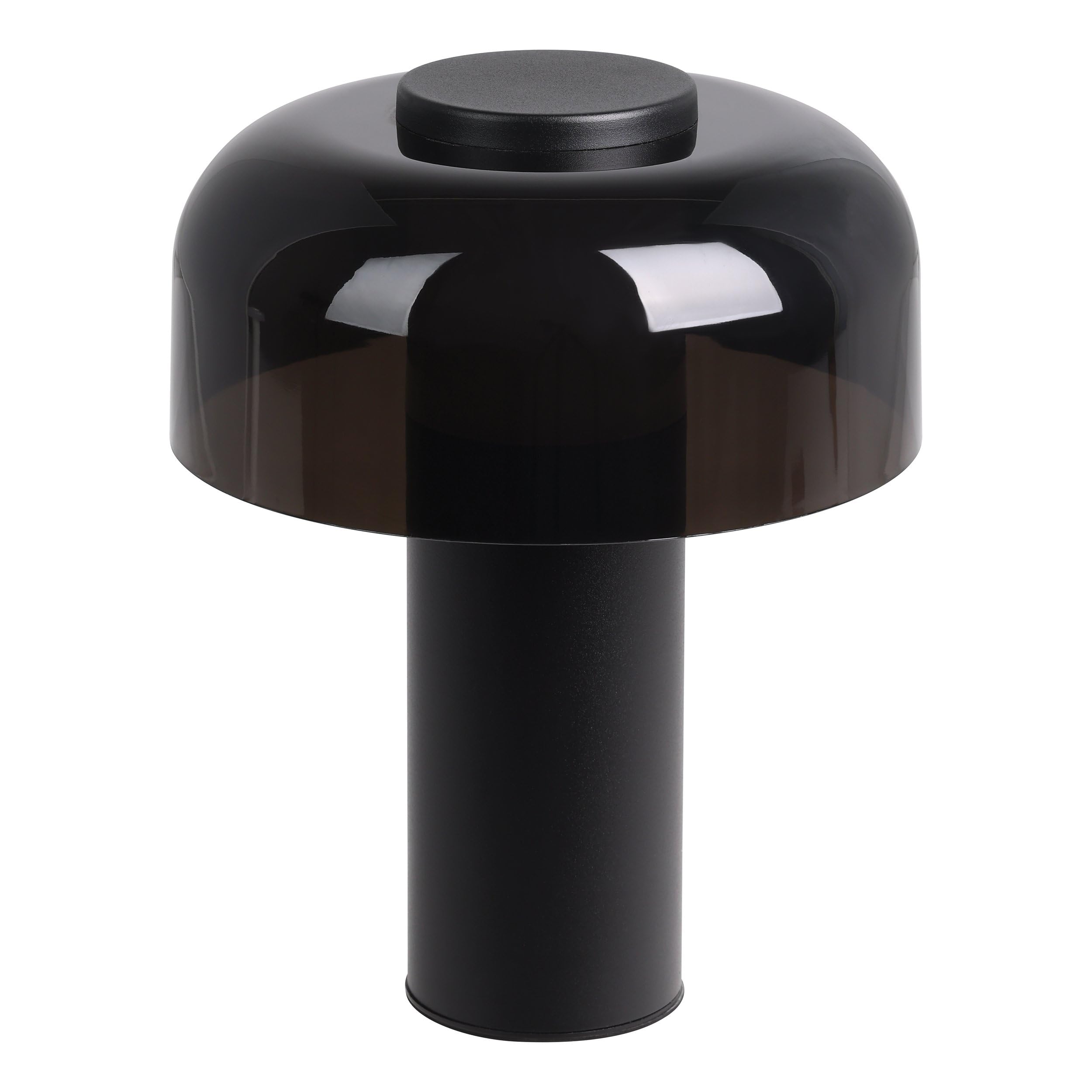 Eglo LED Outdoor Table lamp Ponente, Rechargeable Bedside lamp Touch dimmable, Cordless Outside Garden Light, USB, Black Metal and Plastic, Warm White, Neutral White, IP44