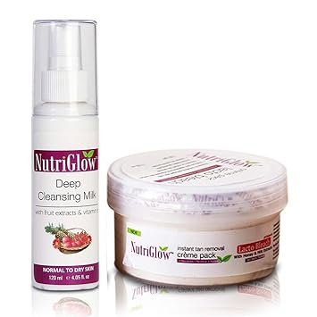 nutriglow deep cleansing milk