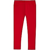 Girls 100% Cotton Leggings – Soft Breathable Baby Rib Pants for School Uniform, Sensory-Friendly Wear, Sensitive Skin Comfort