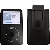 PU Leather Clip Case for iPod Classic Thin 160GB 120GB 80GB, iPod Video 30GB