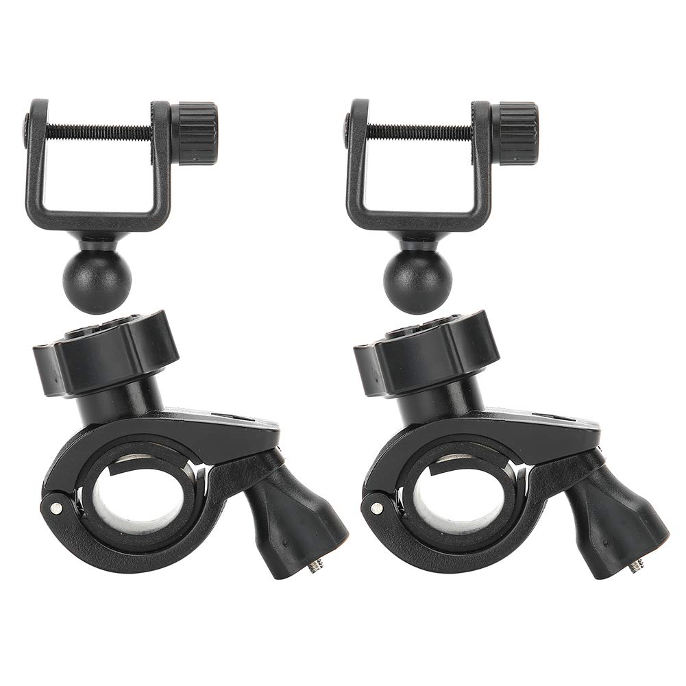 Kafuty-1 2Pcs HD‑076A Dash Camera Rear View Mirror Mount Holder Dash Cam DV Mount Holder Bicycle Motorbike Bracket Accessories (U‑Type Head) (U)