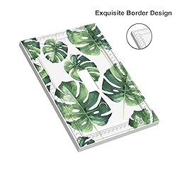 Cuitxrac Palm Leaf 1 Gang Light Switch Cover