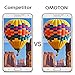 OMOTON 9H Tempered Glass Screen Protector for Samsung Galaxy Note 3 - 2 Pack