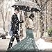 Golf Umbrella Large 48 Inches For All Purposes - Automatic Opening. Fiberglass Frame. Vented Double Canopy. Reflective Velcro Straps - Wind and Rain Resistant - Handy Shoulder Carrying Bag - Black