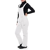 SkiGear Women's Essential Insulated Bib Overalls, White, 4X