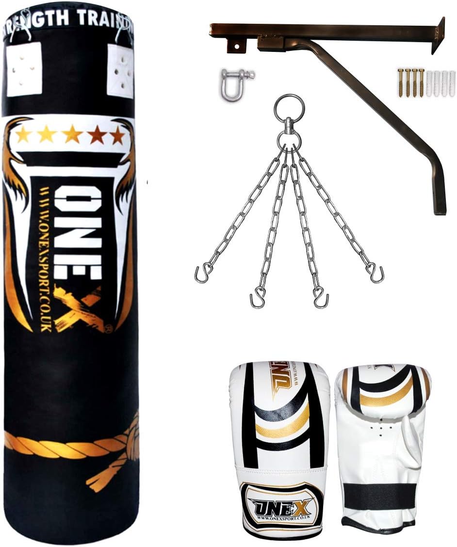 Kick Boxing Set Onexsport Punch Bag Best Boxing Bags For Beginners