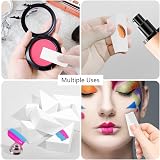 AUAUY 48 Pcs Makeup Sponge Wedge Set Non-Latex Beauty Sponges White view 4