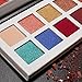 DE'LANCI Pro Eyeshadow Palette Makeup, Shimmer + Matte 16 Colors - Highly Pigmented – Multi-color Collection Eye Shadows Set
