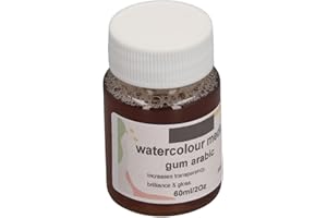 EIMSOAH Watercolor Medium Gum Arabic 60ml Enhance Transparency Dilution Flexibility for Outdoor Sketching