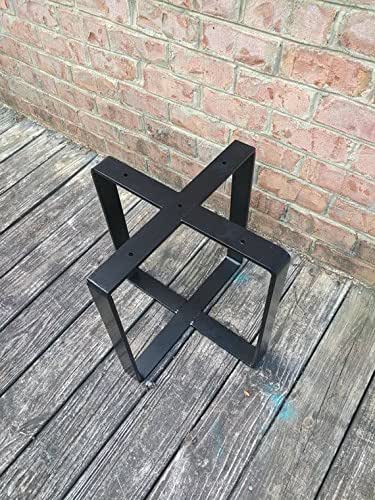 Amazon.com: Metal Table Base - Powdercoated Black: Handmade