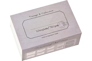 360 Pieces Scrapbook Notes Vintage Decorative Craft Scrapbooking Papers Scrapbook Notes Supplies for Planner Bullet Journal P