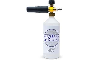 NANOSKIN SM Arnold Speedy Super FOAMER Foam Cannon Soap Sprayer for Car Wash, Patio & House Cleaning | Multi-Purpose Sprayer Cleaner Cannister for Pressure Washer | for Automotives, Home, Garage, Boats & More