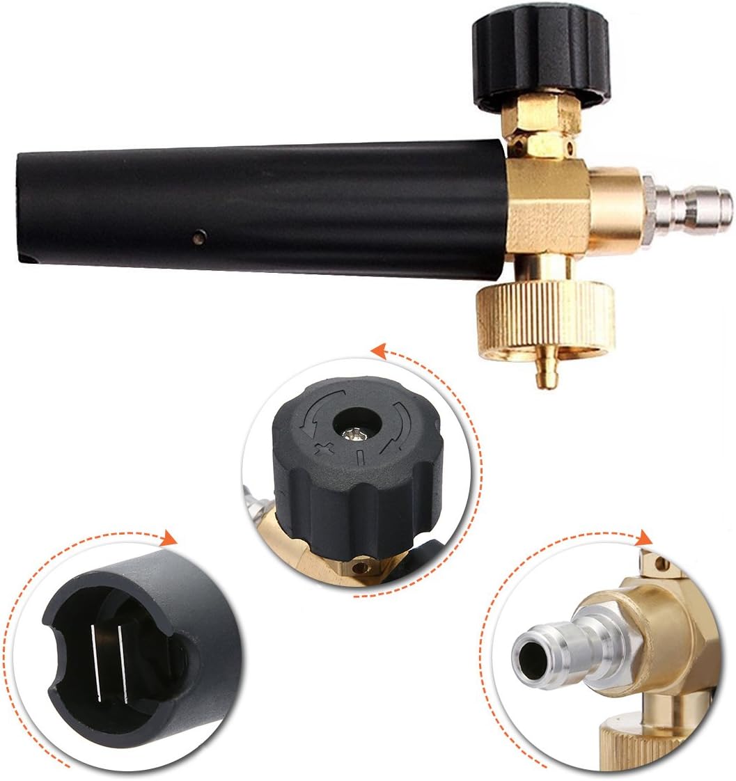 MATCC Foam Cannon Gun 3000 PSI High Pressure Washer Foam Wash Gun Car Washer Gun with M22-14mm Thread: Automotive