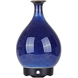 Widewise Glass Aroma Diffuser 120ml Essential Oil Diffuser, Ultrasonic Aroma Humidifier Cool Mist Humidifier Air Purify