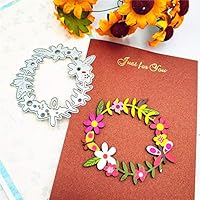 Garland Flower Hoop Metal Cutting Dies Mom Teacher