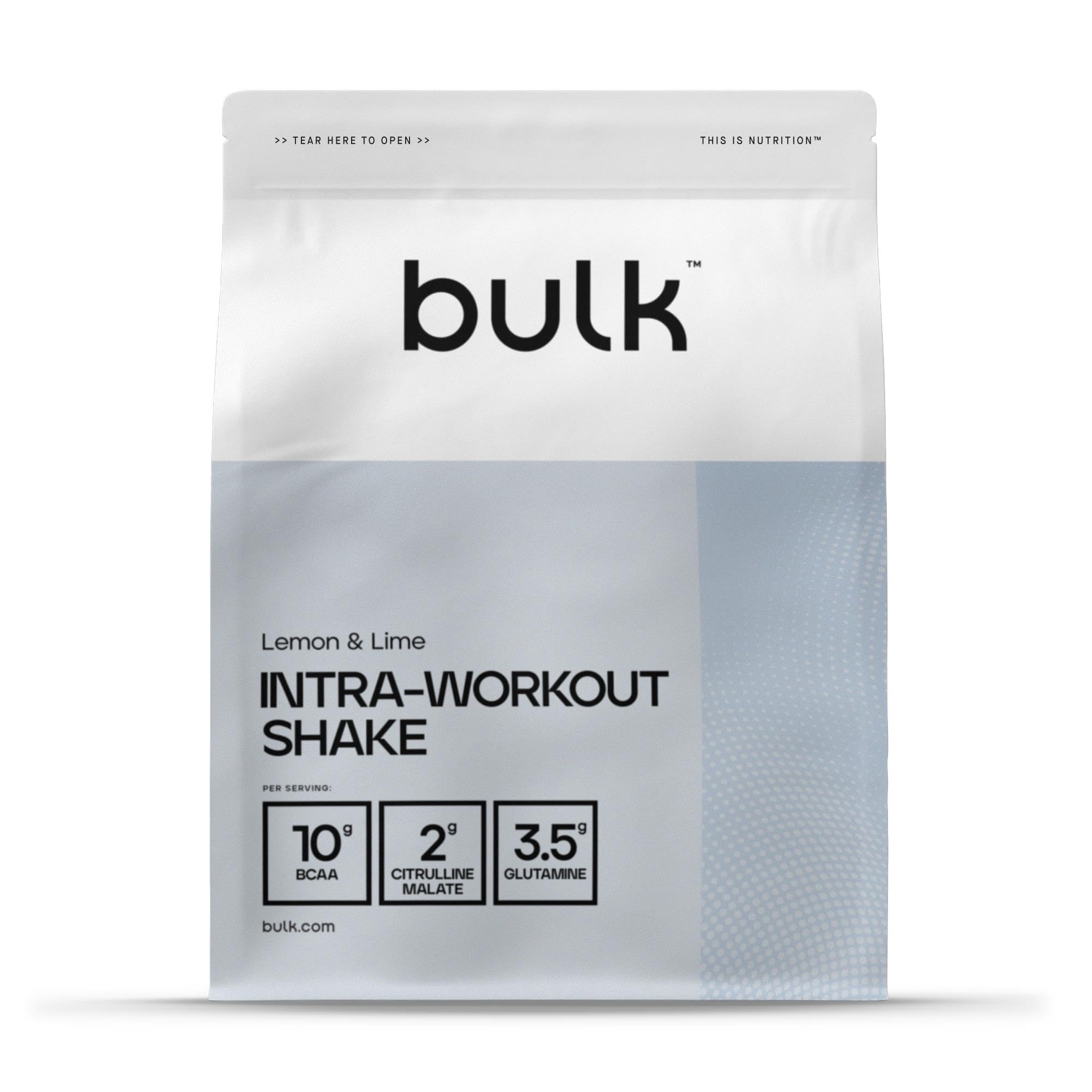 Bulk Complete Intra-Workout, BCAA, Lemon and Lime, 500 g
