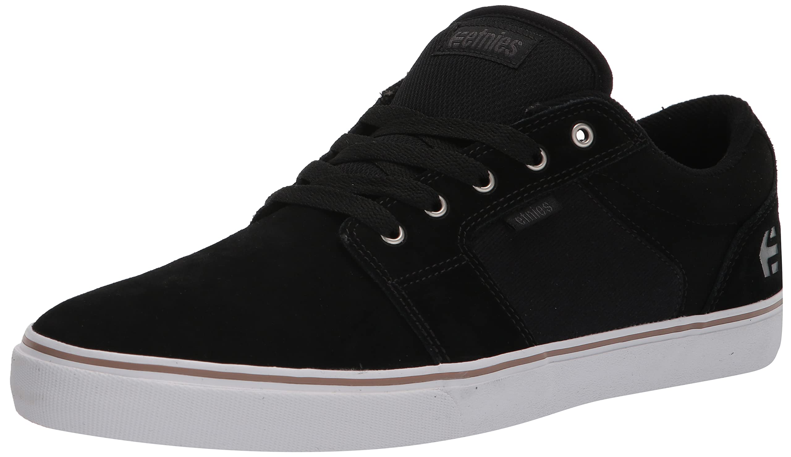 Etnies Men’s Barge LS Skate Shoe, Black/Black/Black, 5