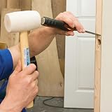 Silverline White Rubber Mallet 16 oz Hardwood Shaft Woodworking Sheet Metal view 4