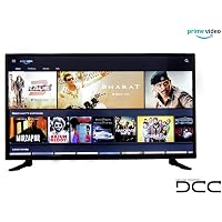 DCC 80 cm (32 Inches) HD Ready Smart LED TV 32S (Black) (2019 Model)