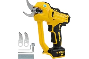 Cordless Electric Pruning Shears Compatible with De-W-alt 20V MAX Batteries (Tool Only), 2 Inch 600W Brushless Motor, SK5 Bla