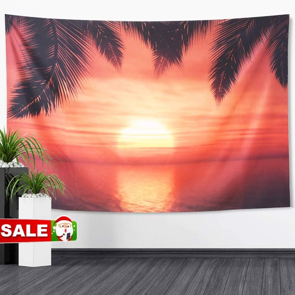 Amazon Com Kgorge Tapestry Wall Hanging Nature Sunset