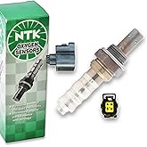 NTK Upstream Oxygen (O2) Sensor Compatible with Jeep TJ 4.0L L6 2001-2003 | Fixes the O2/lambda sensor behind a check-engine light, rough idle and poor MPG; clears P0135. Direct-fit OE replacement.