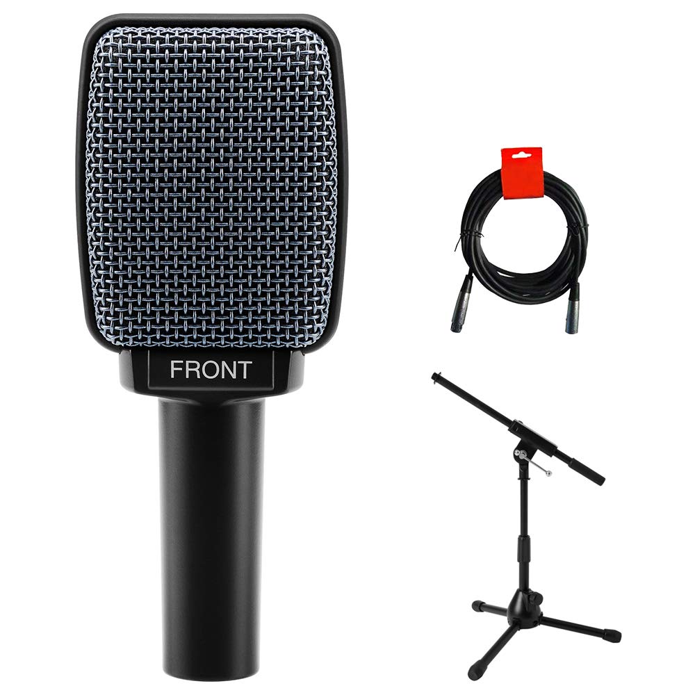 Sennheiser E906 Instrument Microphone Bundle with Amp Mic Stand and Cable
