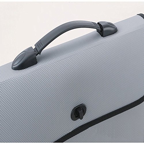 Little-Feet 13 Pockets Expanding File Folder Plastic A4 Letter Size Expandable File Organizer Self Document Accordion File Folder Wallet Briefcase Business Filing Box with Handle