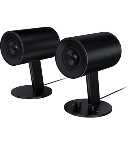 Amazon.com: Razer Nommo Chroma - Computer Speakers, Rear Bass