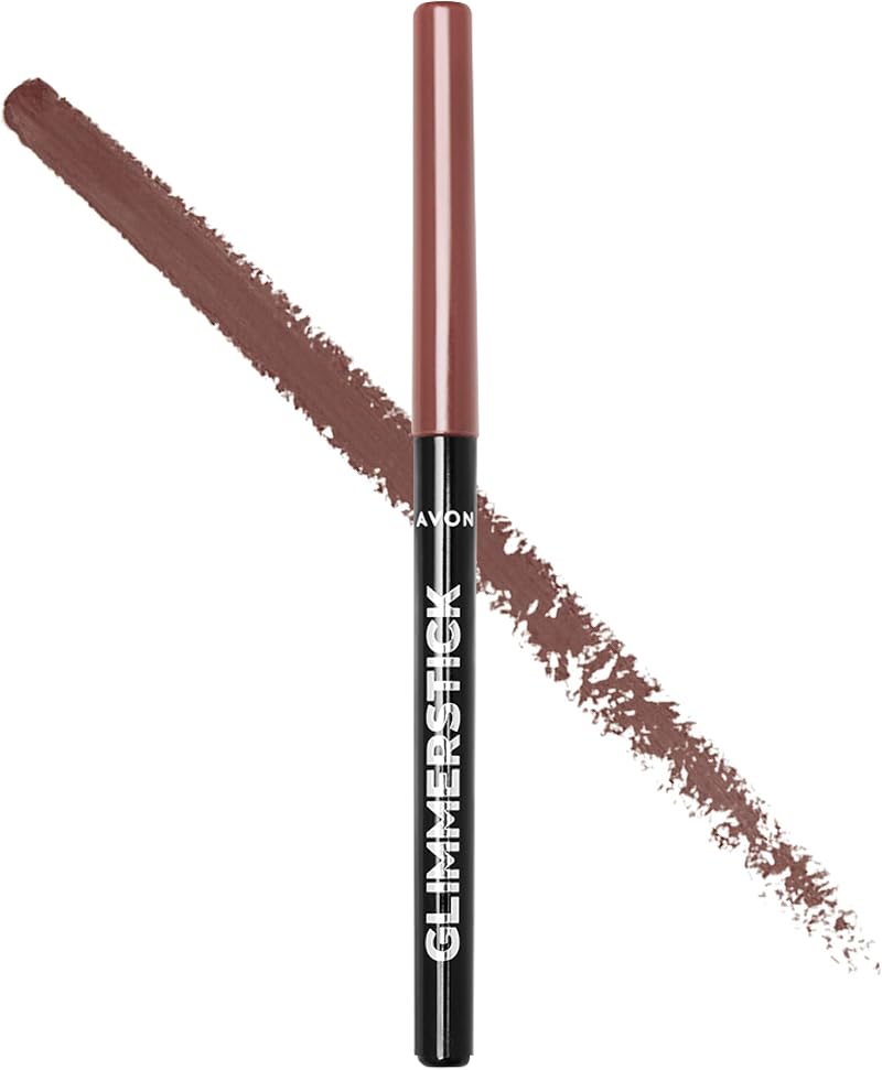 Avon Glimmerstick Lip Liner Simply Spice Vitamin E Smooth-Glide Define