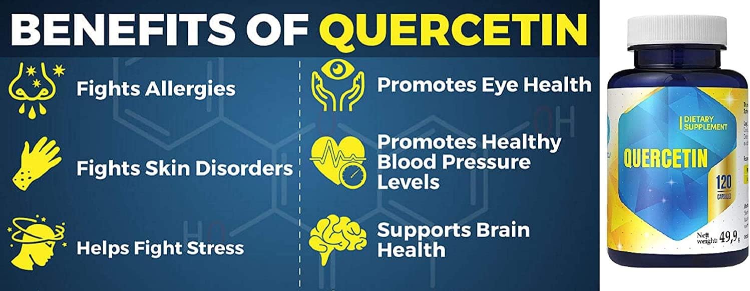 Quercetin 316 mg x 120 Capsules 4 Month Supply, High Bioavailability Natural Immune Health Supplement, 120 Count (Pack of 1) - Image 4
