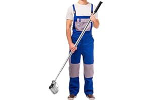 JJFFTAO Telescopic Stainless Steel Water Sampler（4.3ft-13ft/900ml） Water Sampling Dipper System，Stainless Steel Pendulum Beaker Sampler Ladle for Environmental Monitoring, Laboratories, Food Beverage